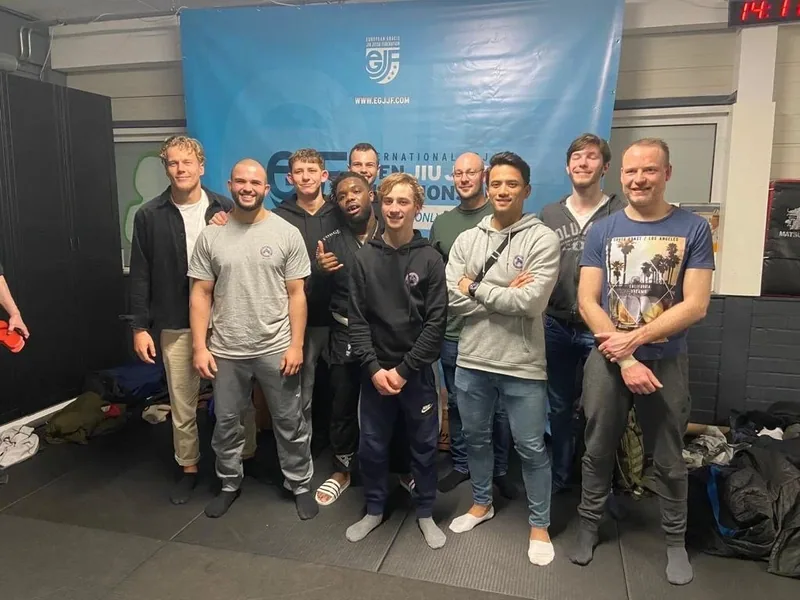 Some members of Amersfoort BJJ came to cheer on their teammates!