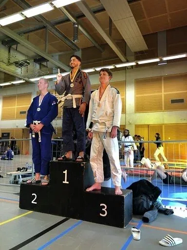 Jelle bronze in a large competition pool!