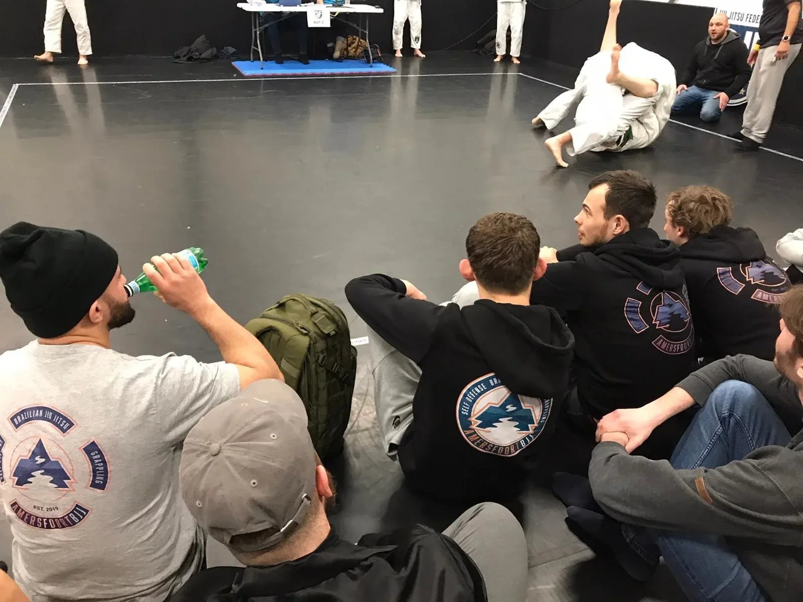 Team BJJ Amersfoort at a BJJ competition.
