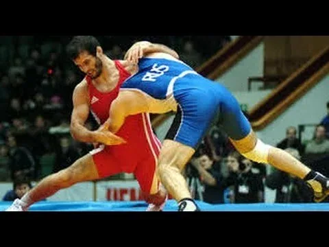 Wrestling match.